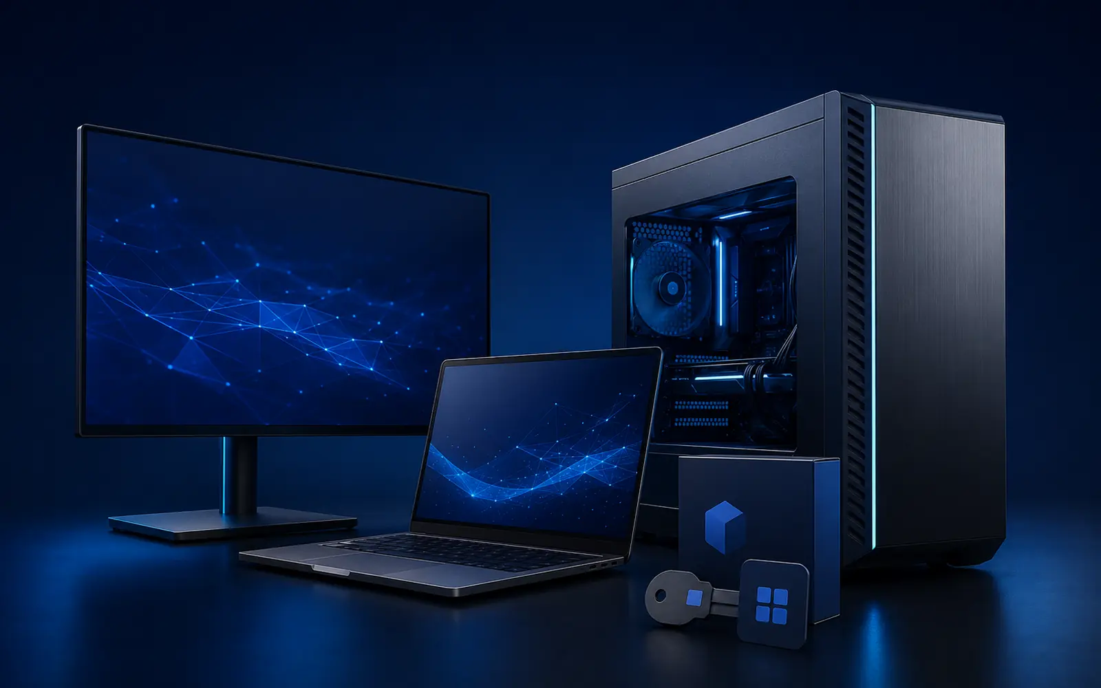 Computer, Notebook, Monitor und Softwarelösungen